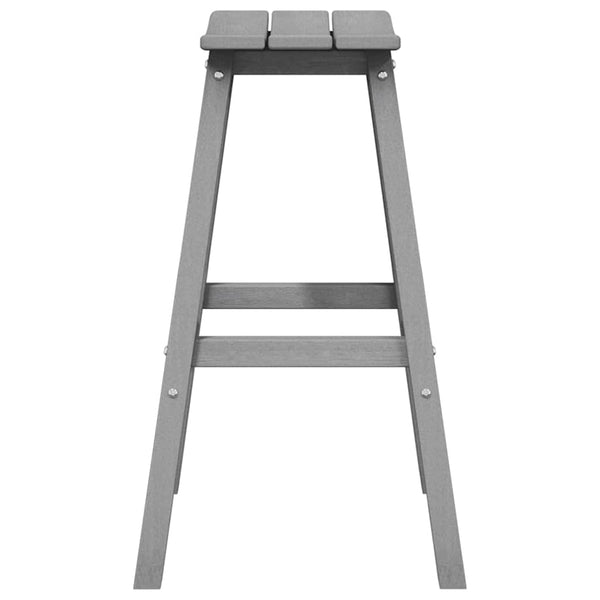 Barhocker 2er Set Hellgrau