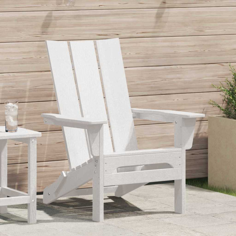 Klappbarer Adirondack Stuhl Weiß