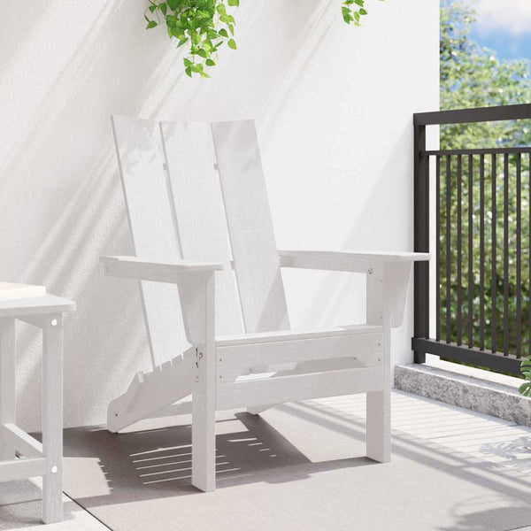 Klappbarer Adirondack Stuhl Weiß