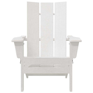Klappbarer Adirondack Stuhl Weiß