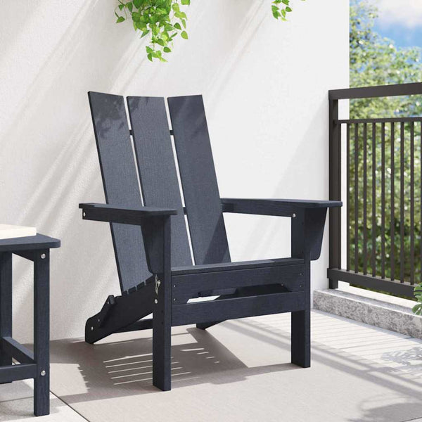 Klappbarer Adirondack Stuhl Marineblau