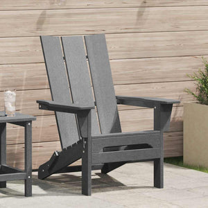 Klappbarer Adirondack Stuhl Hellgrau