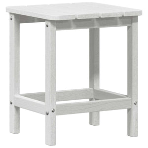 Weißer Beistelltisch Polyethylen 38x38x46cm