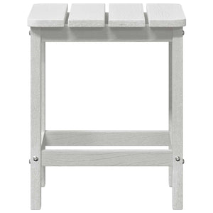 Weißer Beistelltisch Polyethylen 38x38x46cm