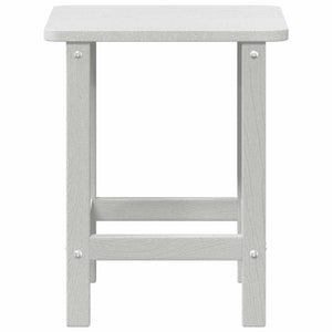 Weißer Beistelltisch Polyethylen 38x38x46cm