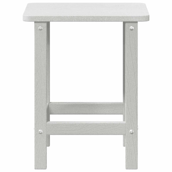 Weißer Beistelltisch Polyethylen 38x38x46cm