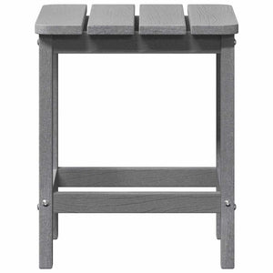 Hellgrauer Polyethylen Beistelltisch 38x38x46 cm