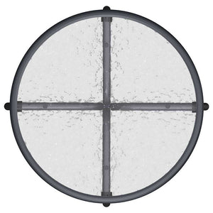 Garten Bistro Set 3-teilig Grau Stahl