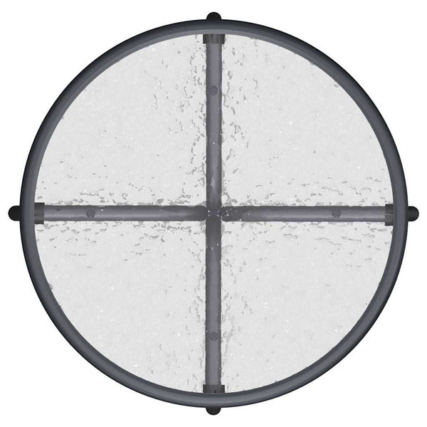 Garten Bistro Set 3-teilig Grau Stahl