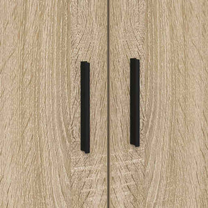 Bettrahmen Sonoma-Eiche 80x200 cm mit Stauraum