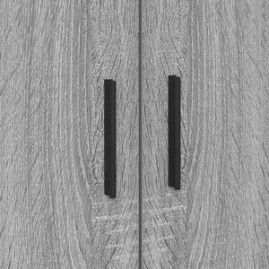 Bettrahmen mit Stauraum Sonoma Grau 80x200 cm