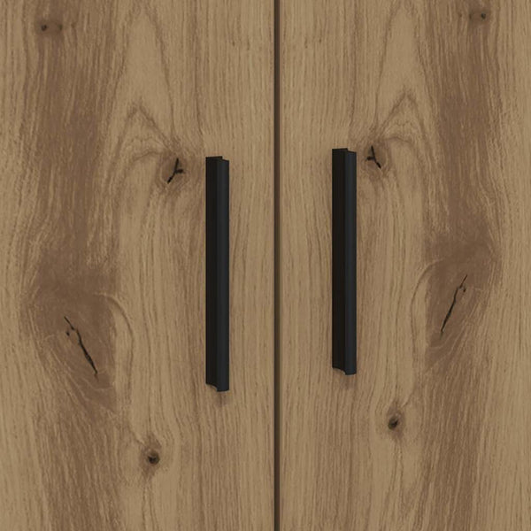 Bettrahmen Artisan Eiche 80x200 cm mit Stauraum