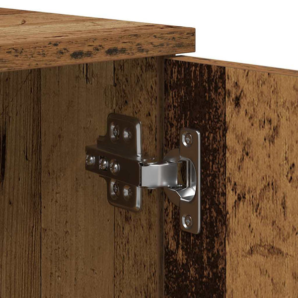 Bettrahmen Artisan-Eiche 70x190 cm mit Stauraum
