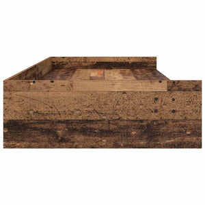 Bettrahmen Altholz 80x200 cm mit Kopfteil