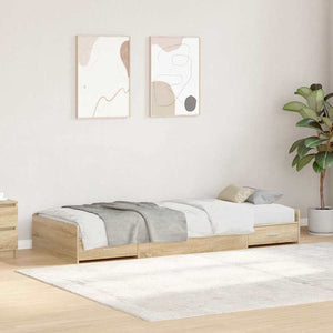 Bettrahmen Sonoma Eiche 90x190 cm