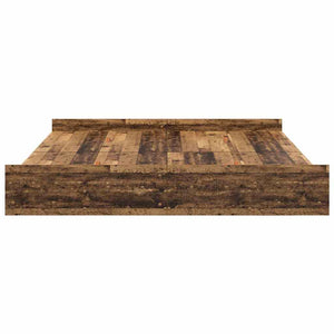Bettgestell Altholz 180x200 cm mit Stauraum