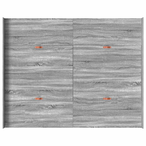 Bettgestell mit Stauraum Grau 140x200 cm