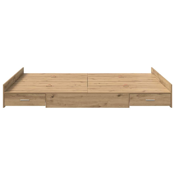 Aufbewahrungsbett 140x200 Artisan Eiche
