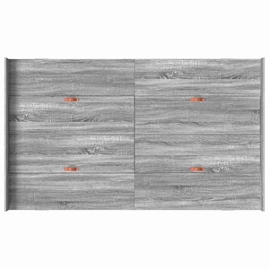 Bettgestell mit Stauraum Grau 120x200 cm