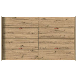 Aufbewahrungsbett 120x190 cm Artisan Eiche