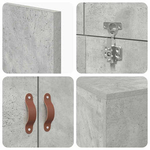 Bettgestell mit Stauraum 90x200 cm Grau