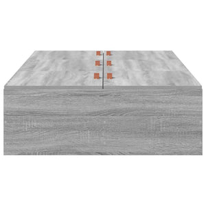 Bettgestell mit Stauraum Grau 90x200 cm