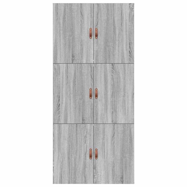 Bettgestell mit Stauraum Grau 90x190 cm