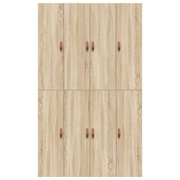 Aufbewahrungsbettgestell Sonoma-Eiche 120x190 cm