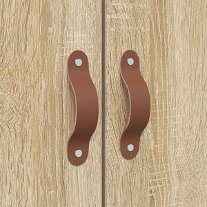 Bettgestell mit Stauraum Sonoma Eiche 140x190 cm