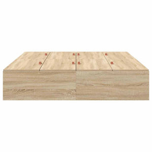 Bettgestell mit Stauraum Sonoma Eiche 140x190 cm