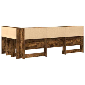 Aufbewahrungskopfteil Geräucherte Eiche 80 cm