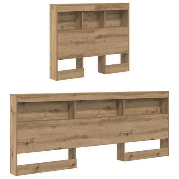 Aufbewahrungskopfteil Artisan Eiche 80cm
