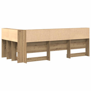 Aufbewahrungskopfteil Artisan Eiche 80cm