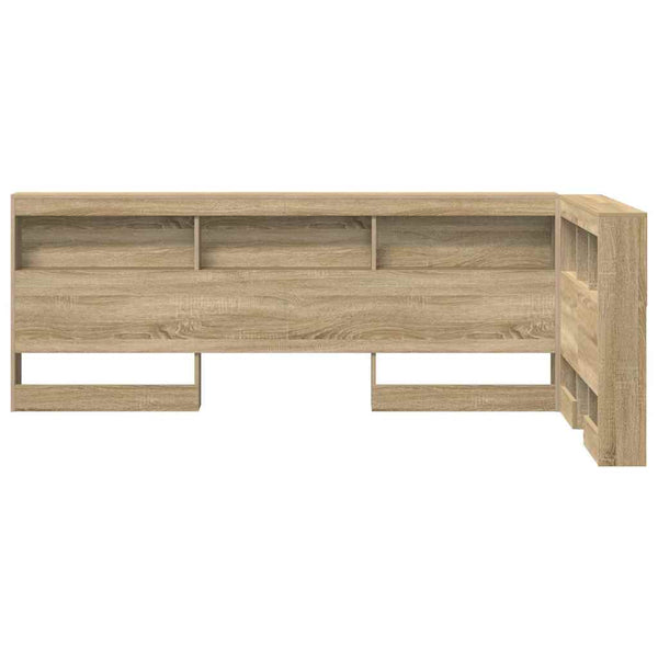 Sonoma Eiche Kopfteil mit Stauraum 90 cm