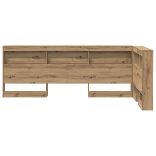 Aufbewahrungskopfteil Artisan Eiche 90 cm