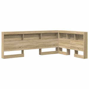 Sonoma Eiche Kopfteil mit Stauraum 120 cm