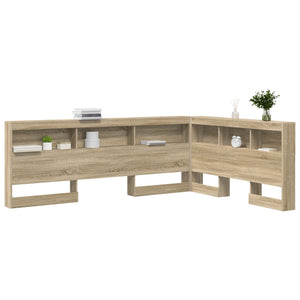 Sonoma Eiche Kopfteil mit Stauraum 140 cm