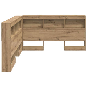 Aufbewahrungskopfteil Eiche 140 cm
