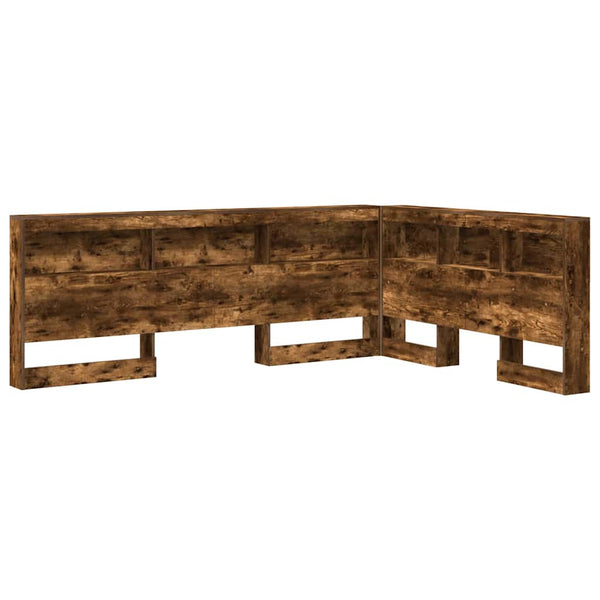 Aufbewahrungskopfteil Geräucherte Eiche 150 cm