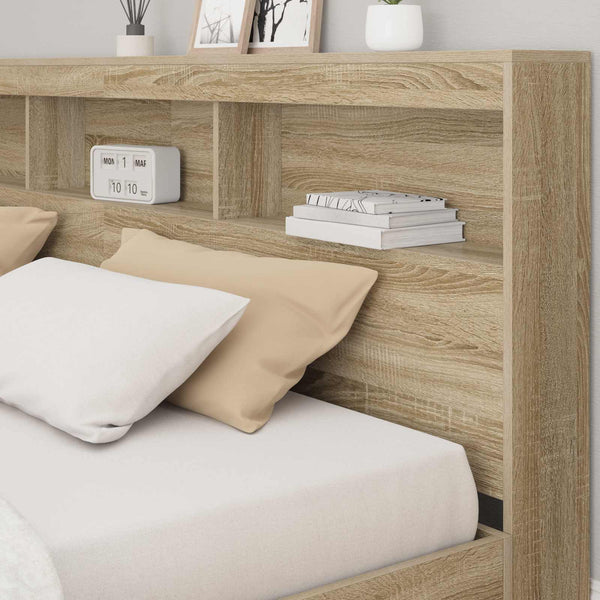 Aufbewahrungskopfteil Sonoma-Eiche 180 cm