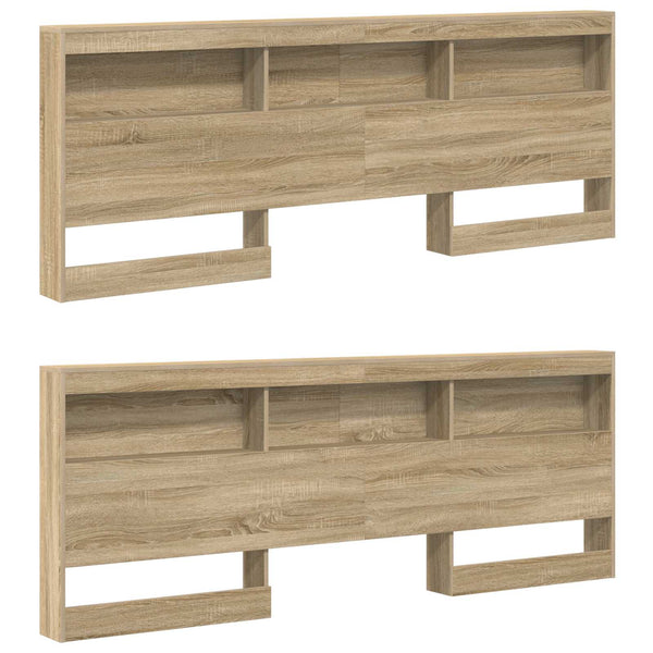 Aufbewahrungskopfteil Sonoma-Eiche 180 cm