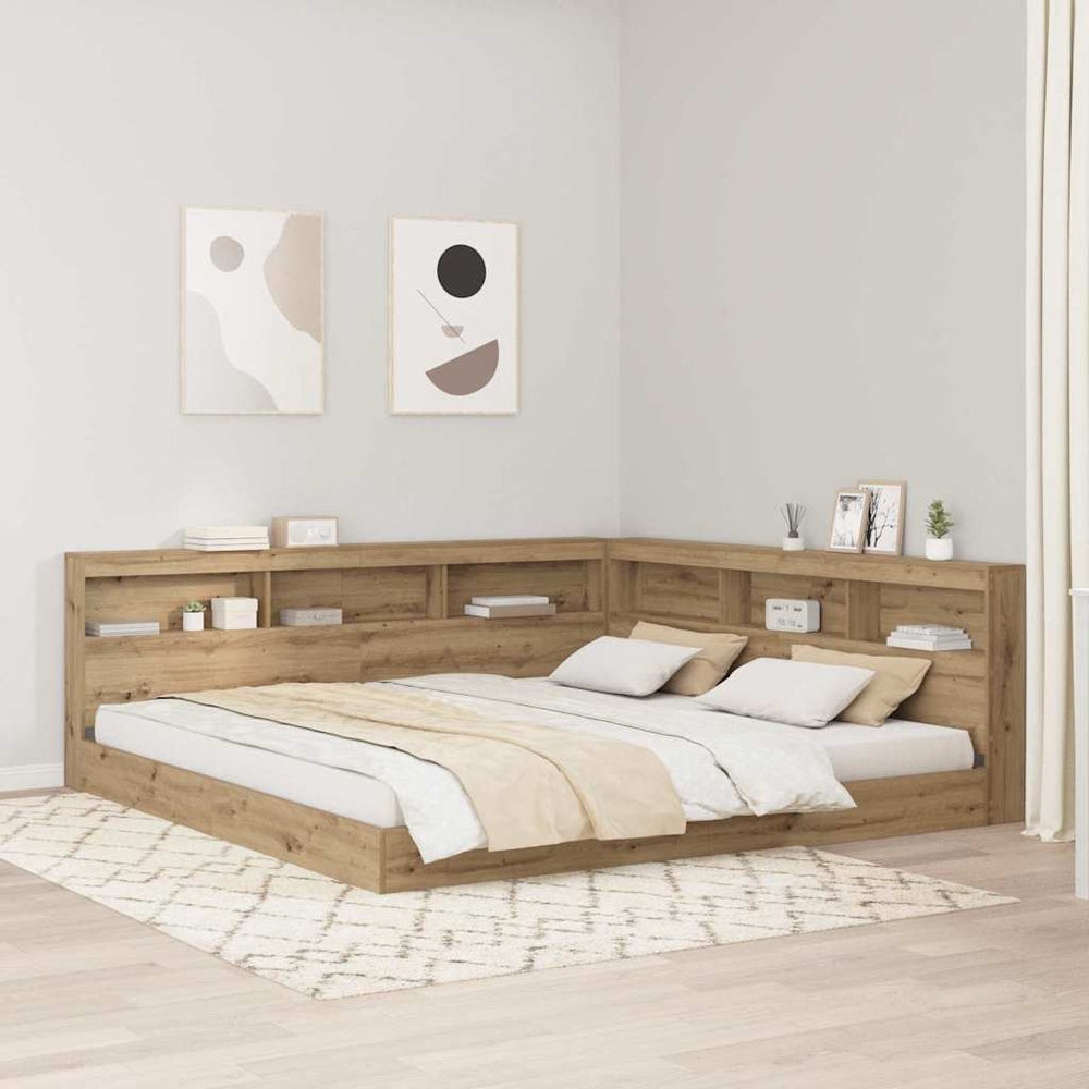 Stauraum Kopfteil Artisan Eiche 180 cm