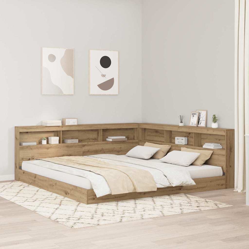 Stauraum Kopfteil Artisan Eiche 180 cm