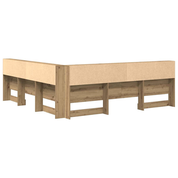 Stauraum Kopfteil Artisan Eiche 180 cm