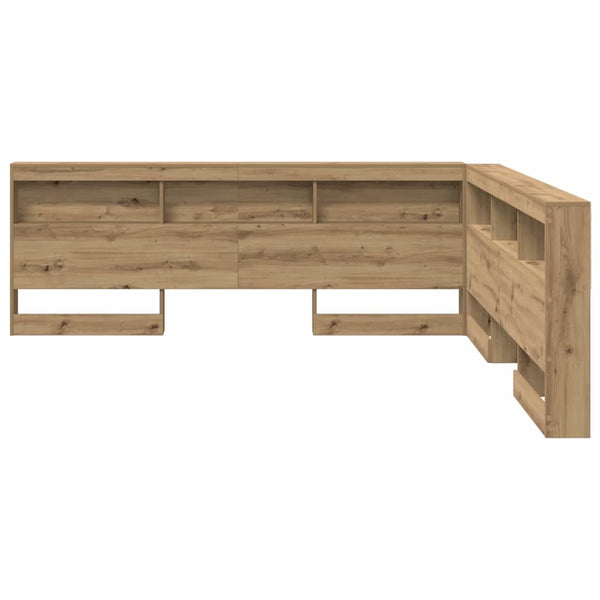 Stauraum Kopfteil Artisan Eiche 180 cm