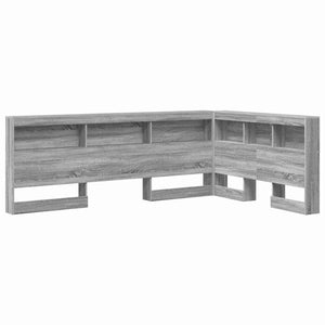 Graues Sonoma Aufbewahrungskopfteil 207,5 cm