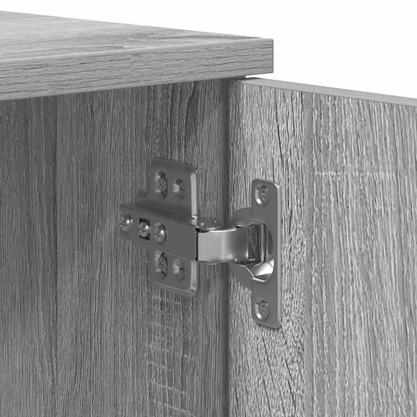 Bettgestell mit Stauraum Grau 90cm