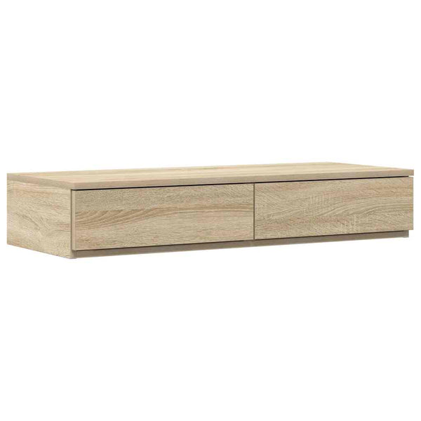 Aufbewahrungsbettgestell Sonoma-Eiche 80cm