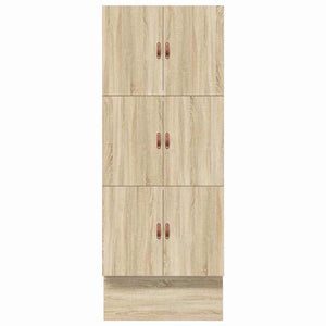 Aufbewahrungsbettgestell Sonoma-Eiche 80cm