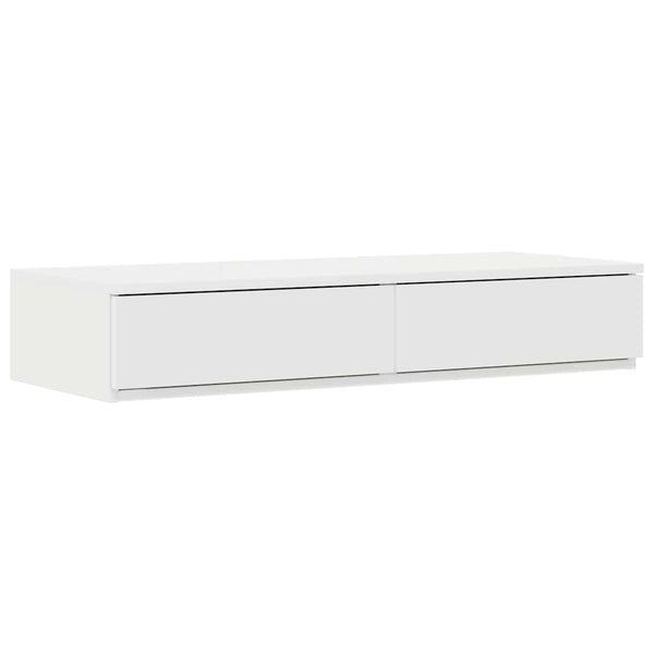 Aufbewahrungsbettgestell Weiß 90cm